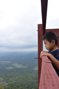 fort mountain lookout boy