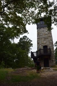 tower at fort mountain