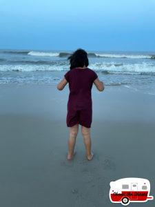 Waves-on-Sand-Beach-at-Assateague