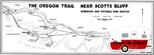 scotts bluff oregon trail map